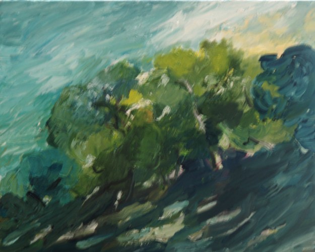 depuis Journans huile 50x40